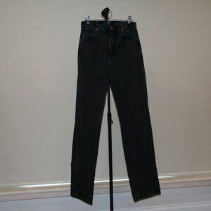 Men's Black Wrangler Jeans, Cowboy Cut Original Fit Size 29/38